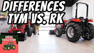 Are there differences between Rural King Tractors and TYM?