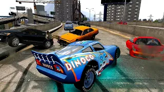 GTA 4 Crazy Lightning McQueen #15