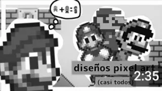 Calificando a Mario En PIXEL ART - MarioTime