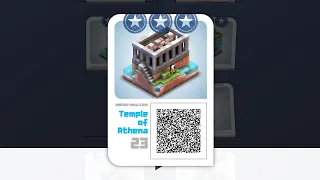 Mekorama level 23 TEMPLE OF ATHENA Complete 3 stars ⭐⭐⭐