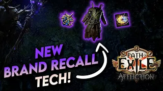This NEW UNIQUE is INSANE with Brand Recall! | Path of Exile: Affliction