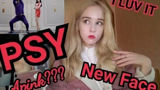 PSY - NEW FACE AND I LUV IT MV REACTION