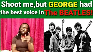 While my guitar gently weeps Reaction | The Beatle with the best voice!