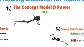 6 of The Best Rowing Machines for Home Use