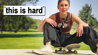 What it's REALLY like to start skateboarding...