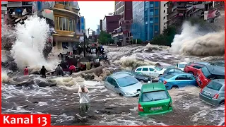 The last images from Dubai, which surrendered to the flood - roads and streets turned into the lake