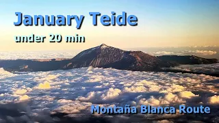 Hiking Teide in Winter