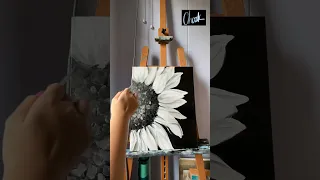 Acrylic painting -Sunflower