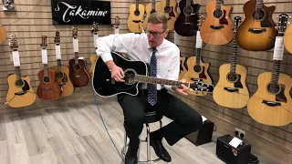 Takamine EF341 SC Demonstration At Rimmers Music