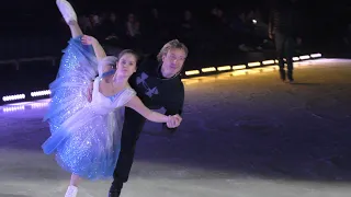 Evgeni Plushenko and Yulia Lipnitskaya,  Cinderella rehearsal 27.12.2019