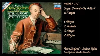 Händel, C. F. - Organ Concerto Op. 4 No. 4 in F - Hurford, Rifkin