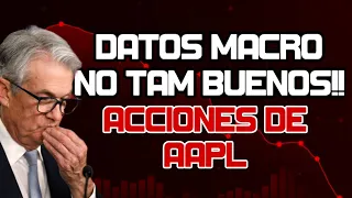 Mercados MIXTOS Después de Datos Económicos! Acciones de AAPL, TSLA