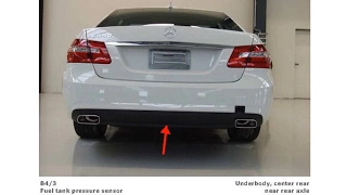 Component Locations on Mercedes-Benz E-Class (W212) Part 07