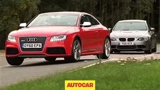 Audi RS5 vs BMW M3 video