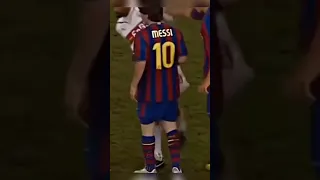 Ibrahimovic protecting Messi 🥶 #football #shorts