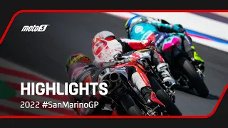 Moto3™ Race Highlights 🏍️💨 | 2022 #SanMarino 🇸🇲