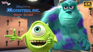 Monsters, Inc Scare Island | Full Movie Game 4K | ZigZagGamerPT