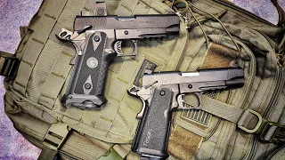 Battle of the Double Stacks: Tisas 1911 DS Carry vs. Girsan Witness 2311 - Tabletop Comparison