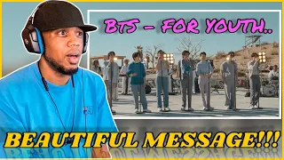 BTS (방탄소년단) 'For Youth' Live/ REACTION!!! THIS WAS BEAUTIFUL...