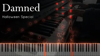 Damned (Halloween Special) | Call of Duty Zombies Theme (Synthesia Piano Tutorial)