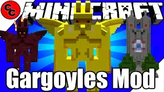 Minecraft Mods: "Gargoyles Mod 1.12"