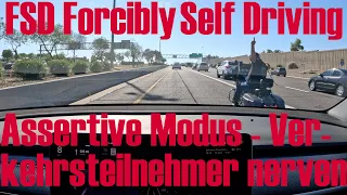 FSD Forcible Self Driving Verkehrsteilnehmer sauer machen