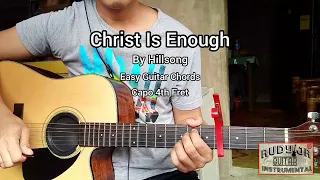 Christ Is Enough by Hillsong | Easy Guitar Chords Tutorial with lyrics