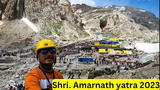 श्री अमरनाथ बाबा जी की यात्रा मैंने एक दिन में ही पैदल कर ली🙏 SHRI. AMARNATH yatra 2023