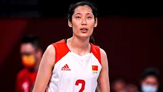 Amazing Zhu Ting (朱婷) - Volleyball SUPERSTAR | Low Leap with Massive and Fast Arm Swing.