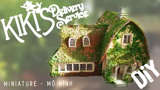 [Ghibli Miniature] Kiki's Delivery Service - Okino's House / Làm Mô Hình Ghibli
