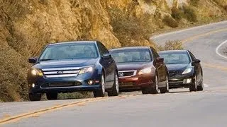 2010 Ford Fusion vs. Mazda 6, Honda Accord - CAR and DRIVER