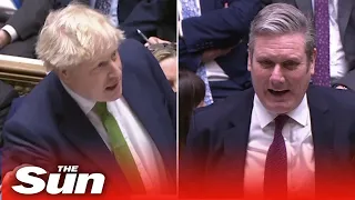 Boris Johnson insists he won't resign as MPs gruel him over 'party-gate' at PMQs