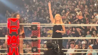 Lilian Garcia Returns & Introduces Kofi Kingston Monday Night Raw 5/13/2024 Greenville SC