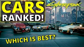 All Cars Ranked Worst to Best in Cyberpunk 2077 (1.6)