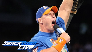 John Cena returns to SmackDown LIVE as a 16-time World Champion: SmackDown LIVE, Jan. 31, 2017