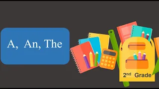 Using A, An and The | 2nd Standard | English Grammar | Articles | CBSE Board |