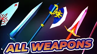SOUL BLADE (PS1) - ALL WEAPONS - Soul Edge - 1080p