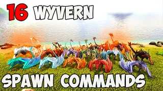 (UPDATED) Ark ALL WYVERN Spawn COMMAND | How To Summon All WYVERNS ARK CODE 2023