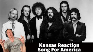 Kansas Reaction - Song For America Song Reaction! Prog Classic!!!!