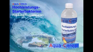 Aqua-Cereal, Hochleistungs-Starterbakterien für deinen KOITeich, einfache Anwendung