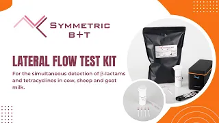 Symmetric B+T | Rapid Test for the determination of β-lactams and tetracyclines in milk.