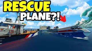 I Saved a SINKING Ship using a PLANE? Stormworks