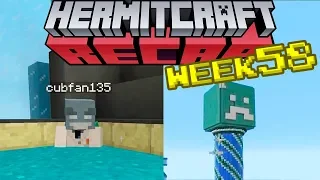 A thousand diamond hot tub - Hermitcraft Recap Season 5 - week #58