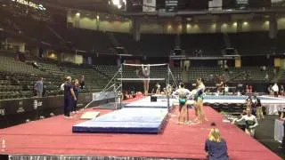 Emily Little - Bars - 2012 Pacific Rim Championships (Subivision II Warm-Up)