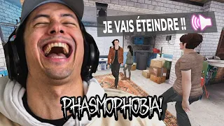 SA MÈRE VEUT ETEINDRE SON ORDINATEUR !! ► PHASMOPHOBIA