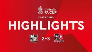 HIGHLIGHTS: Port Vale 2 Exeter City 3 (5/11/22) Emirates FA Cup R1 | Exeter City Football Club