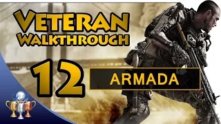 Call of Duty Advanced Warfare - Part 12 Armada - Veteran Walkthrough [60fps]