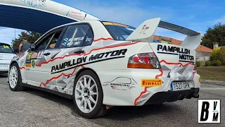 Mitsubishi Lancer Evo IX // Pure Engine Sound // Rally Car //