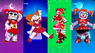 FNAF Circus Baby songs: SugarCrash! Bemax x Dance Monkey x 2 Phut hon 2 x Monster