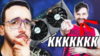 O @IskandarSouza ME MANDOU UMA GPU DO ALIEXPRESS PRA CONSERTAR KKKKKKKK